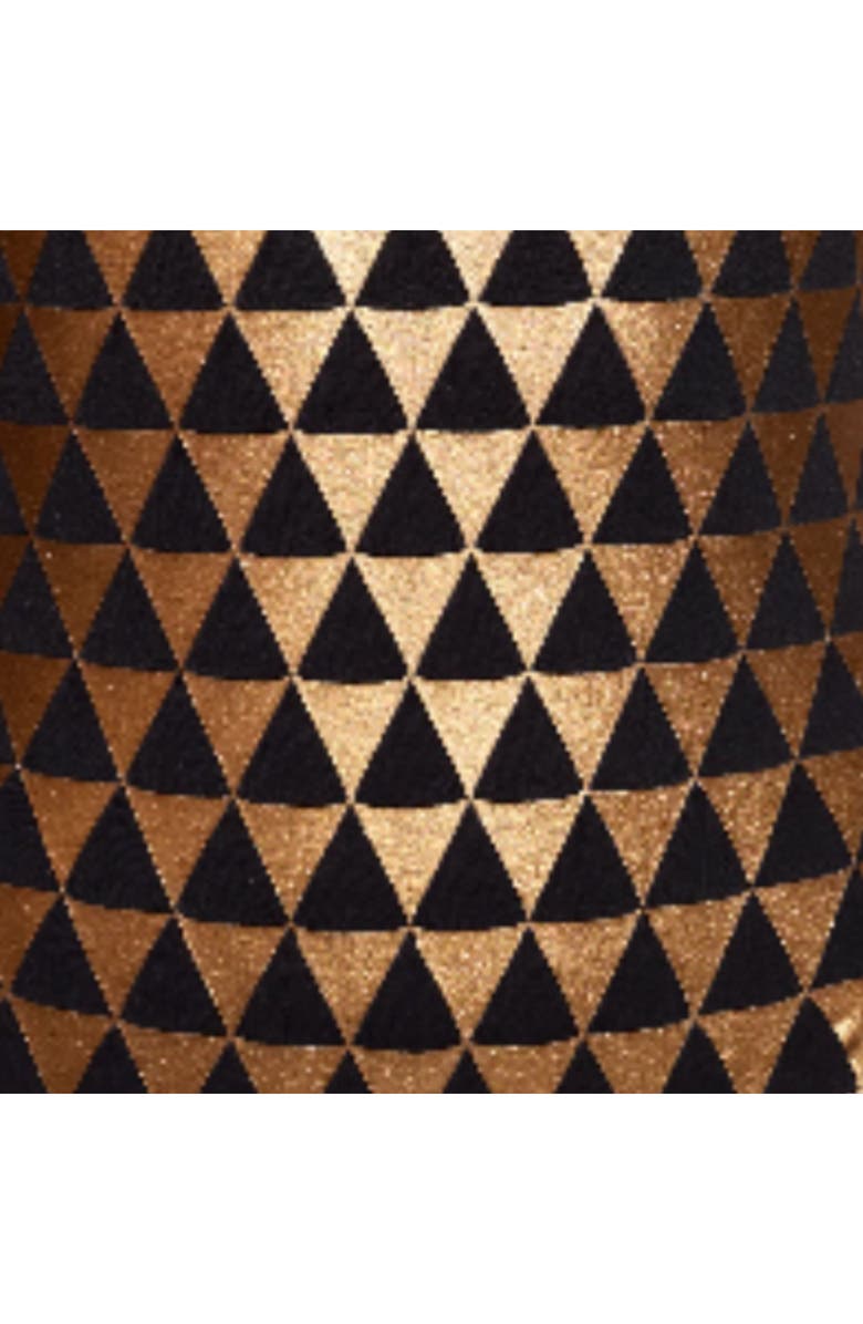 Cynthia Rowley Olympia One Piece, Alternate, color, Black/Gold