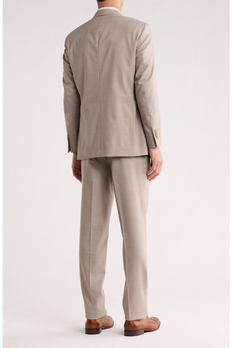 Flynn Classic Fit Wool Blend Suit, Alternate, color, TAN