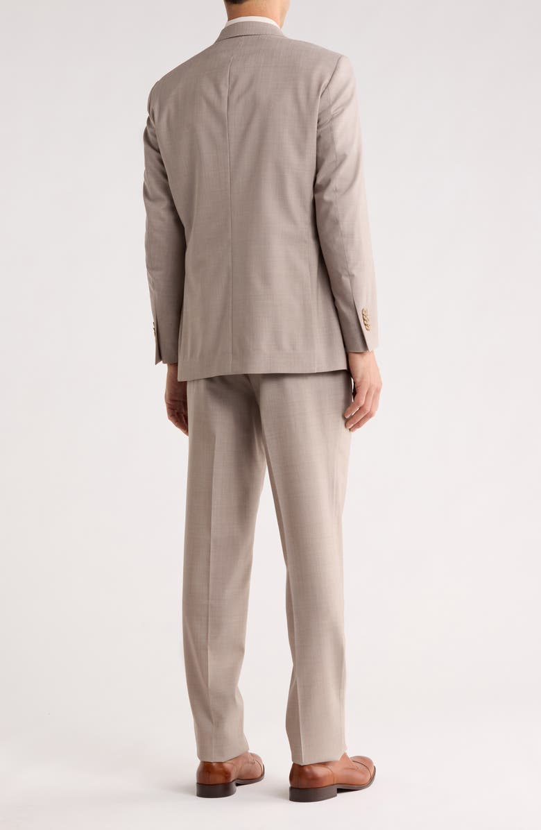 Peter Millar Flynn Classic Fit Wool Blend Suit, Alternate, color, Tan