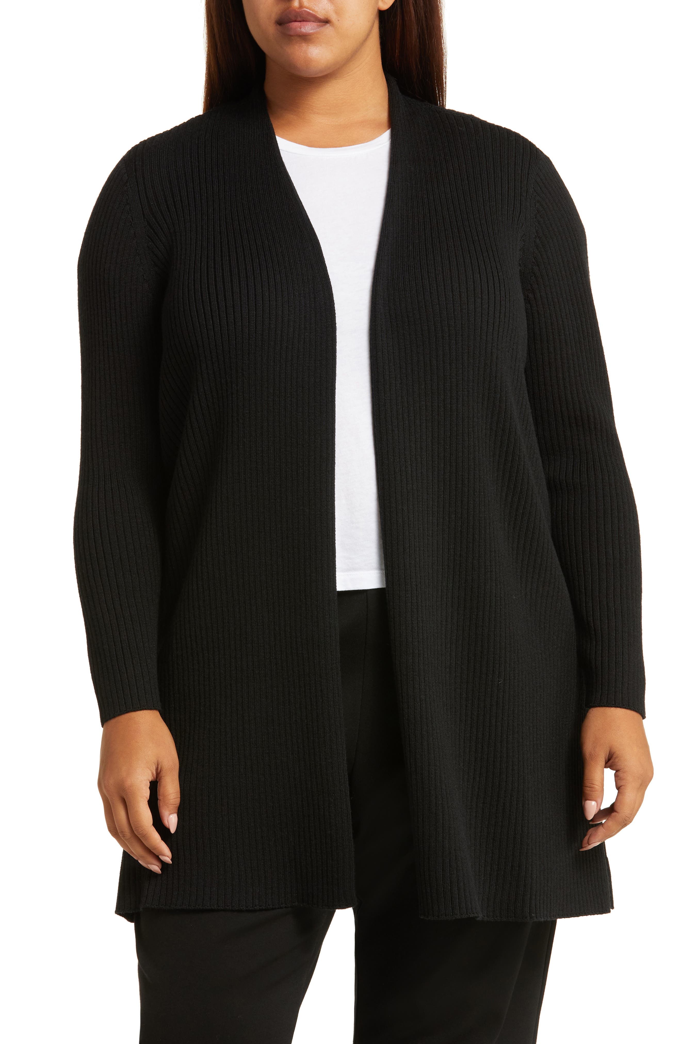 Wool Longline Cardigan