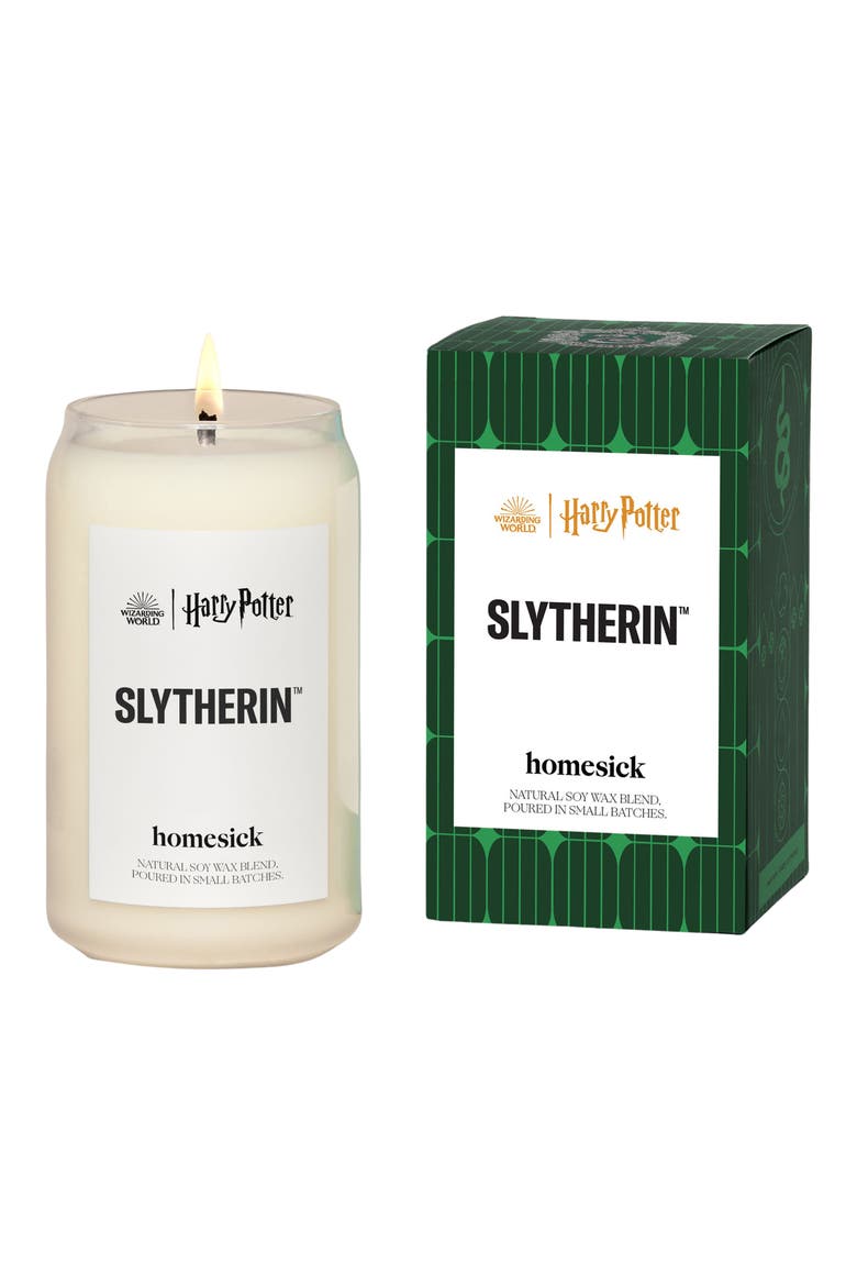 Wizarding World of Harry Potter Candle, Main, color, GREEN - SLYTHERIN