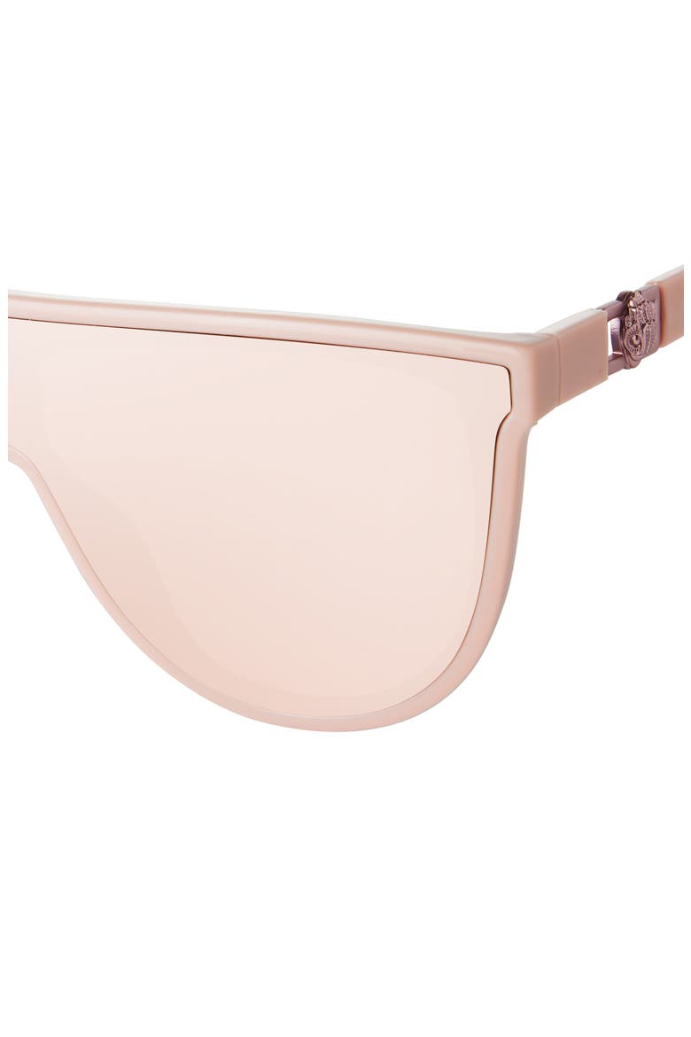 Regent 99mm Oversize Shield Sunglasses, Alternate, color, LIGHT PINK/ ROSE FLASH