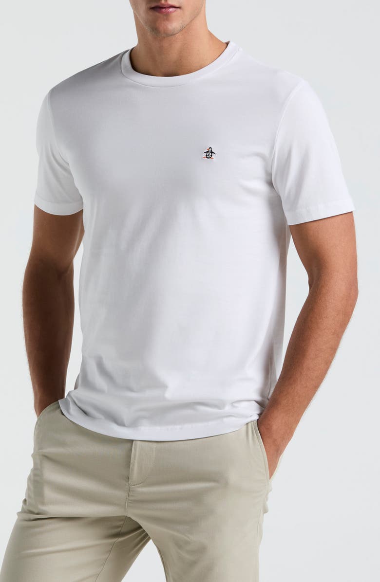 Original Penguin Solid Organic Cotton T-Shirt, Main, color, 