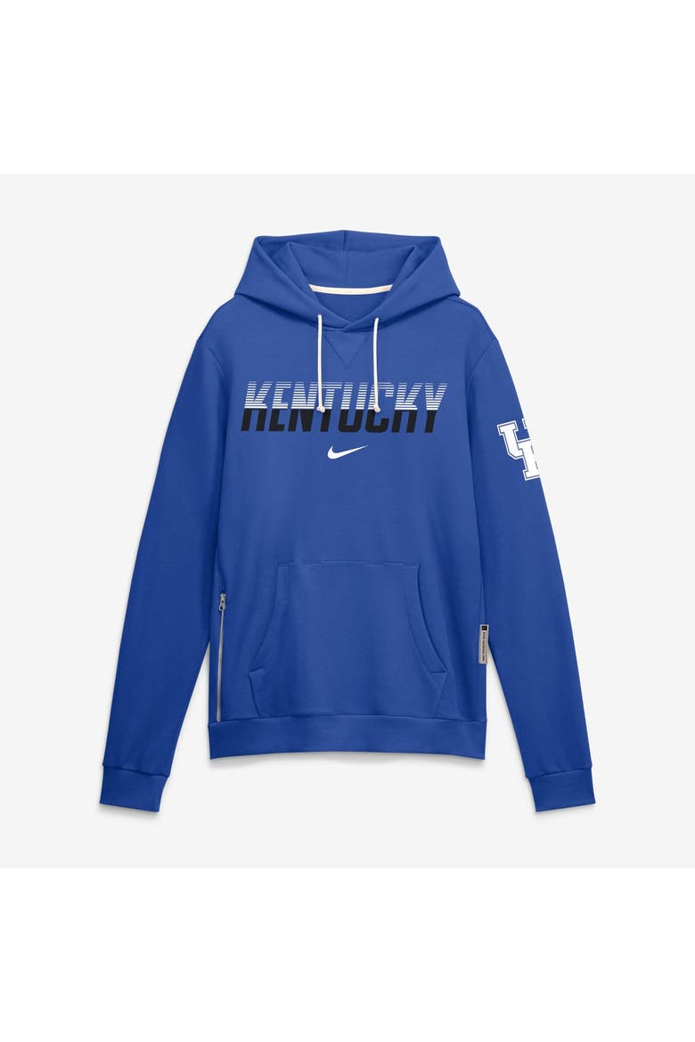 Men's Nike Royal Kentucky Wildcats 2026 Sideline Standard Issue Dri-FIT Hoodie, Main, color, Royal