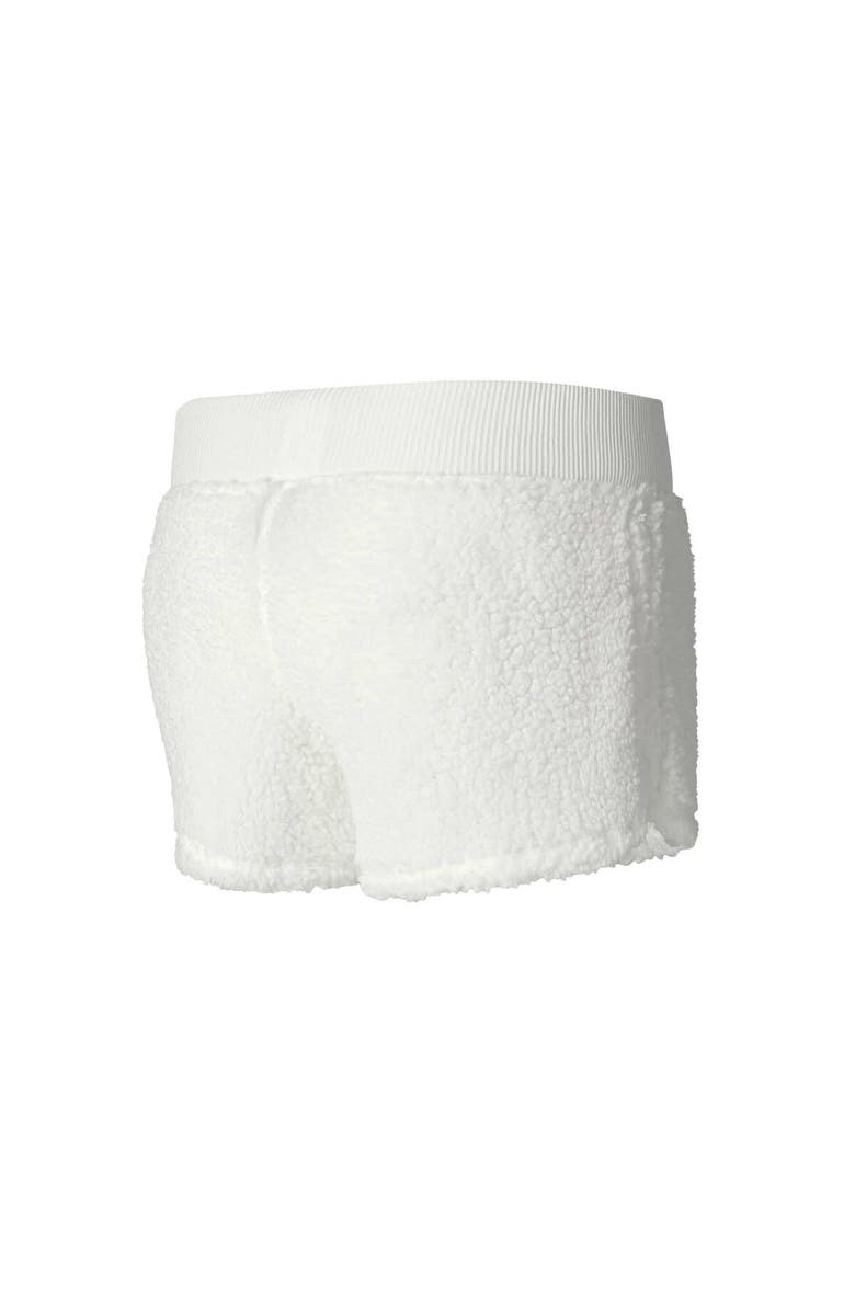 CONCEPTS SPORT Women's Concepts Sport Cream Chicago White Sox Fluffy Hoodie Top & Shorts Sleep Set, Alternate, color, Cream