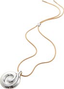 JENNY BIRD Nico Mirror Pendant Rope Necklace
