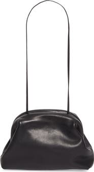 The Row Mira Leather Clutch | Nordstrom