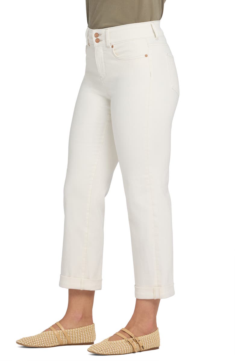 NYDJ Bailey Cool Embrace<sup>®</sup> High Waist Crop Relaxed Straight Leg Jeans, Alternate, color, 