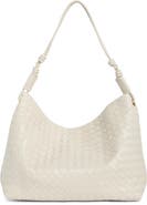 URBAN EXPRESSIONS Woven Faux Leather Hobo