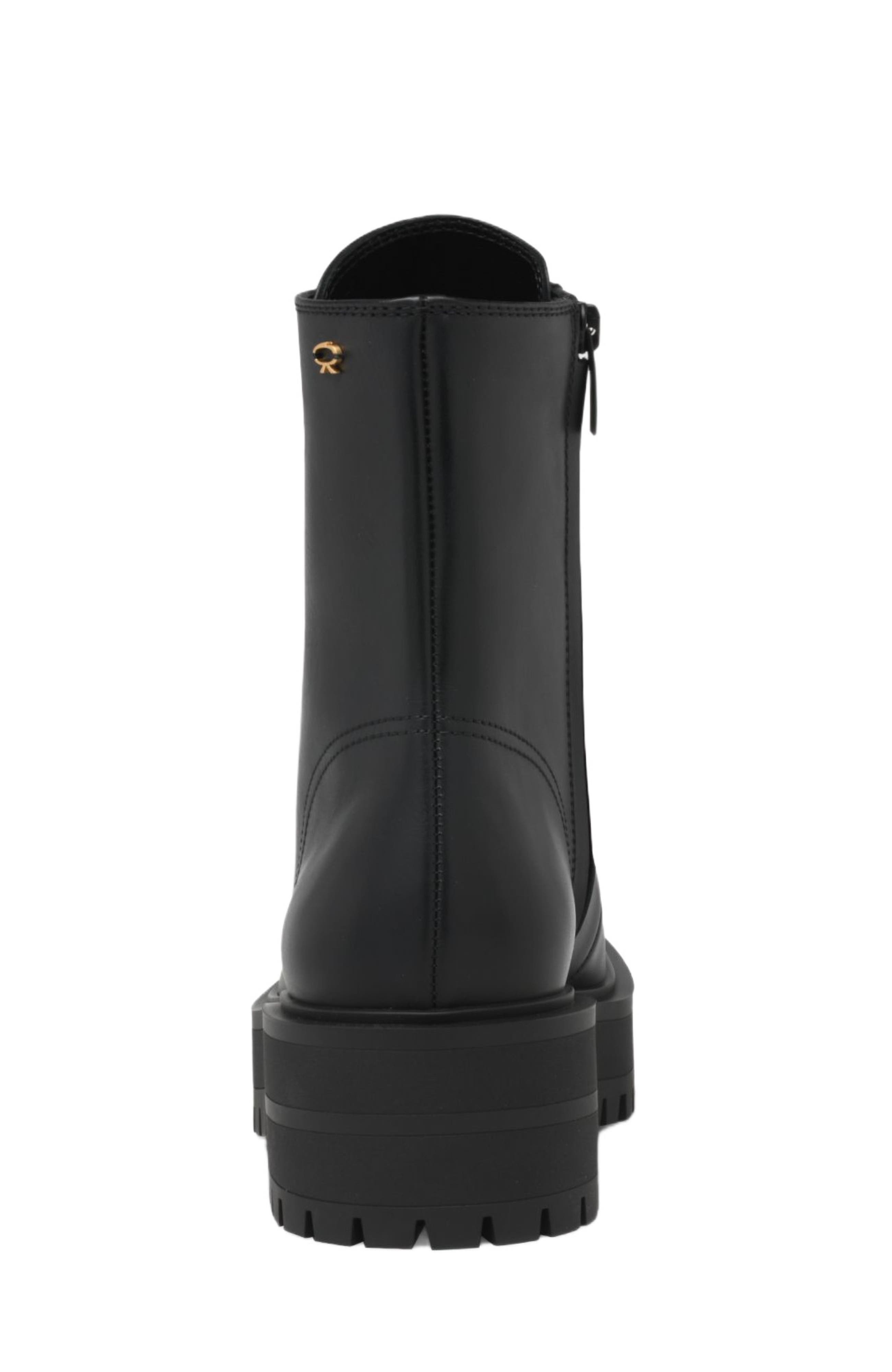 Gianvito Rossi Turner Biker, Alternate, color, Black