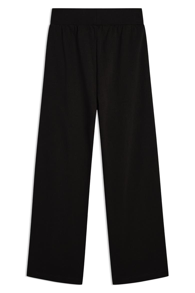 Kids' Star Drive Moto Sweatpants, Alternate, color, BLACK