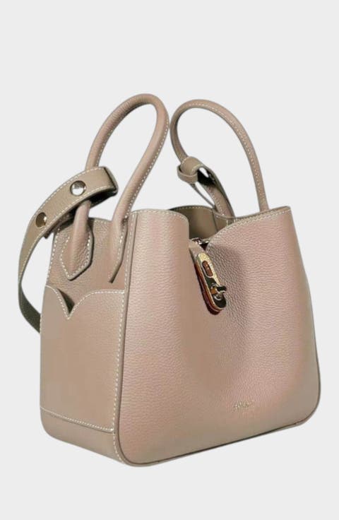 Cotswolds Genuine Pebble Leather Crossbody Bag