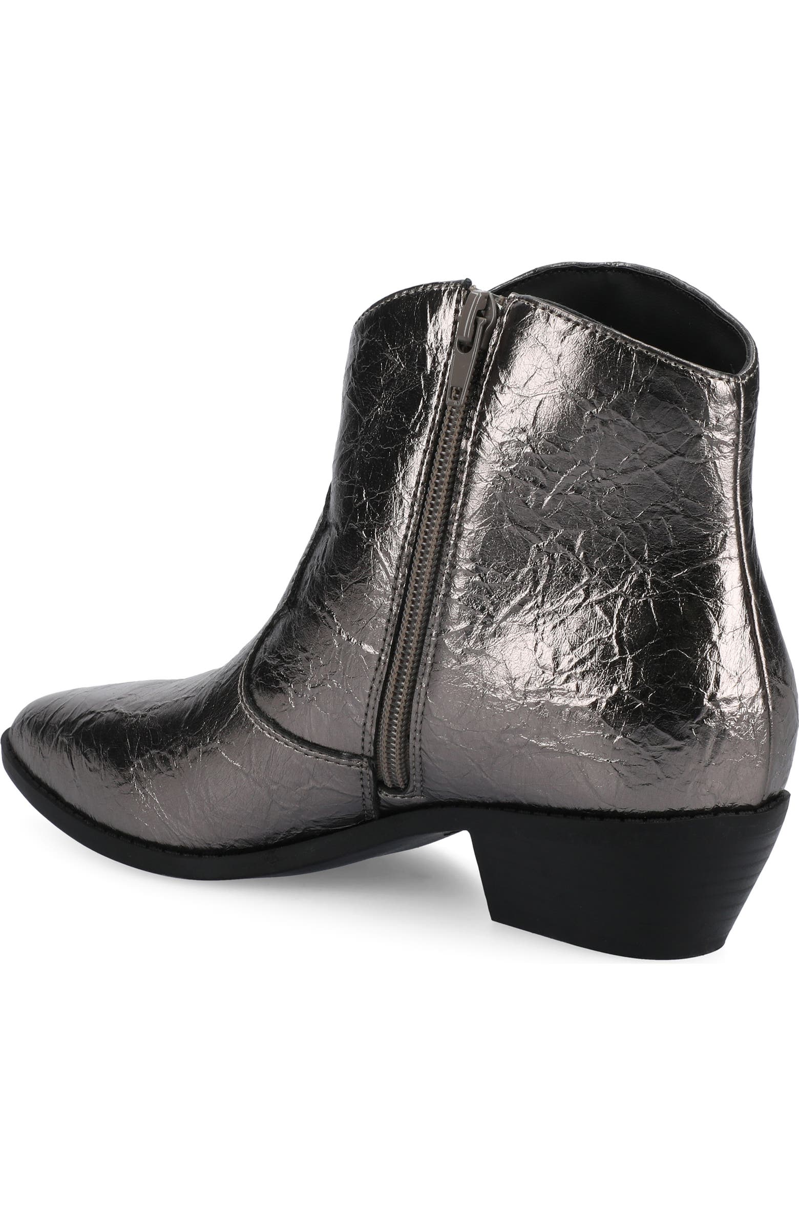 Journee Collection Taliah Western Ankle Boot - Wide Width Available ...