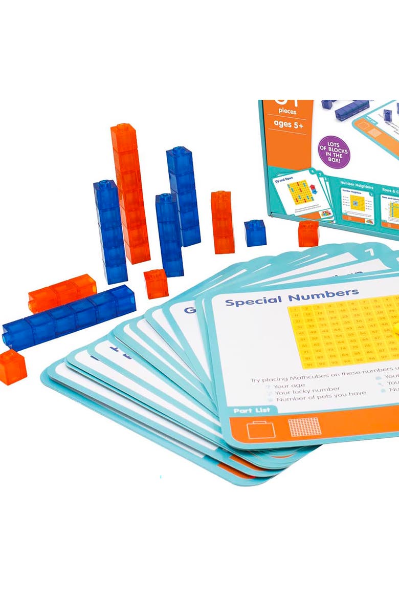 Mathcubes Board Activity Set, Alternate, color, Multicolored