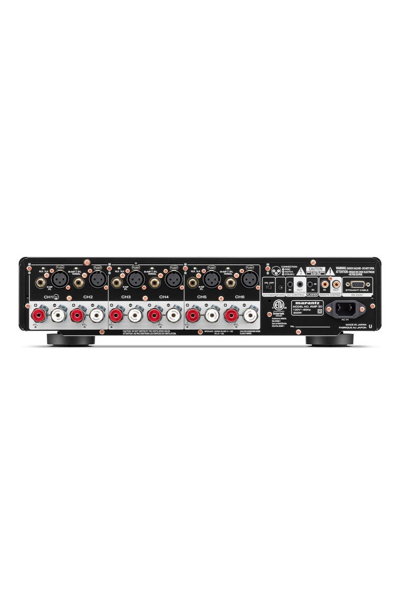 AMP 30 6 Channel Power Amplifier, Alternate, color, Black