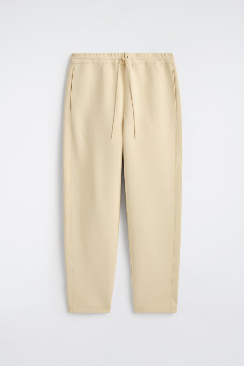 Scuba Knit Relaxed-fit Barrel-leg Joggers, Alternate, color, YELLOW