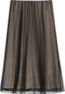 Weekend Max Mara Baby Pleated Maxi Skirt
