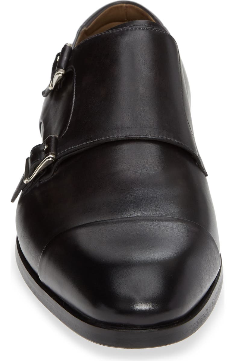 Magnanni Riva Double Monk Strap Shoe, Alternate, color,