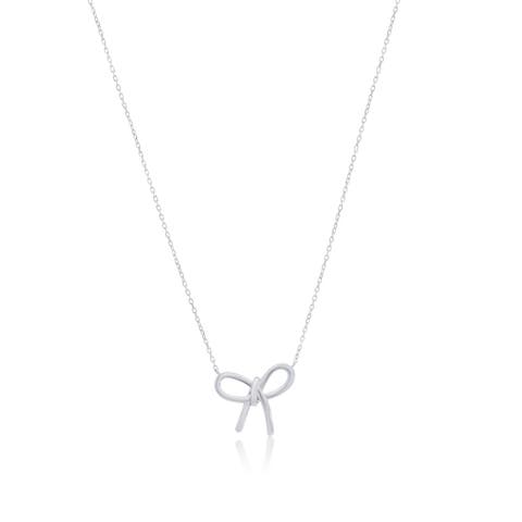 Loopy Bow Necklace