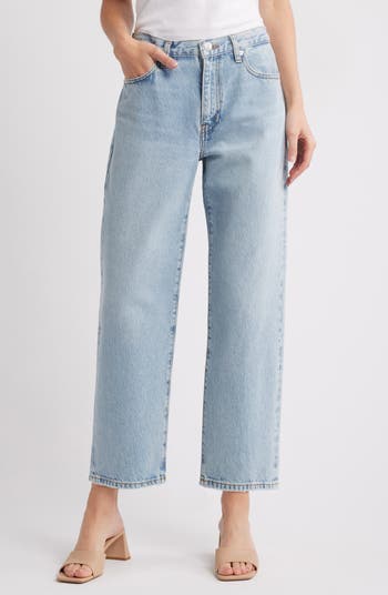 【送料&関税込】Frame High Waist Straight-leg Jeans Frame High-Waist Straight Leg Jeans 17,5cm women - Glamood