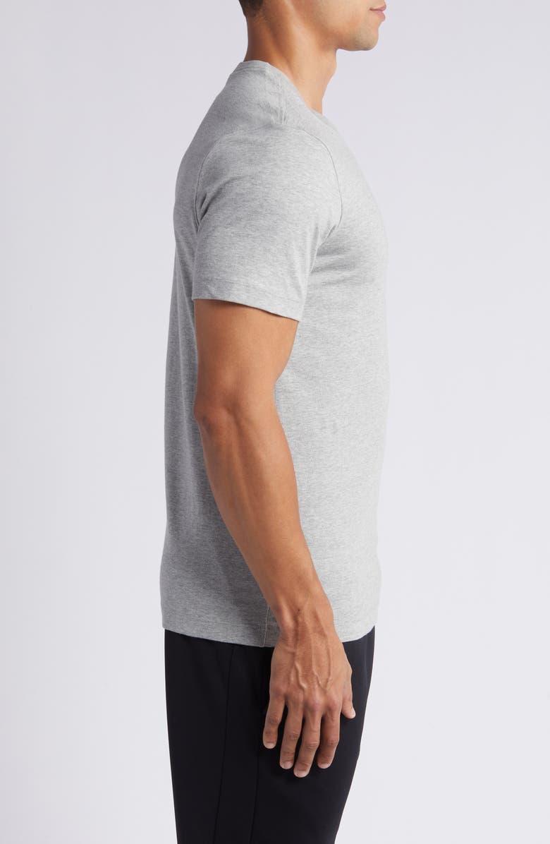 Nike Sportswear Club Crew Neck T-Shirt, Alternate, color, 64 D Gr H/Black