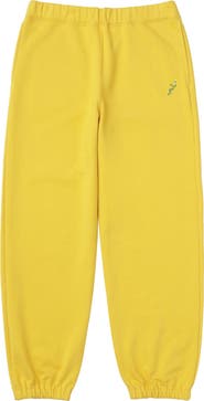 vowels Floral Embroidered Sweatpants