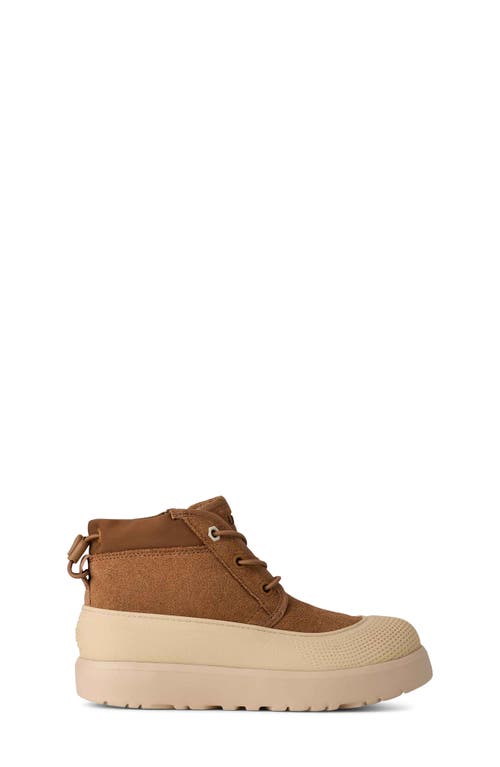 Ugg(r) Kids' Neumel Waterproof Hybrid Boot In Brown