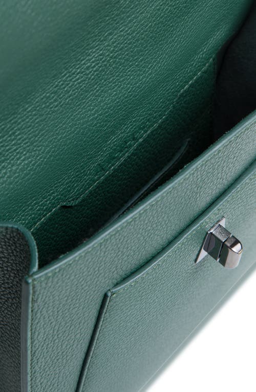 AKRIS AKRIS SMALL ANOUK LEATHER CROSSBODY BAG