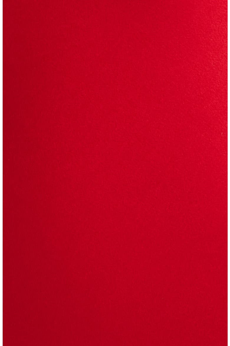 Raisa Pleat Detail Satin Slipdress, Alternate, color, RED