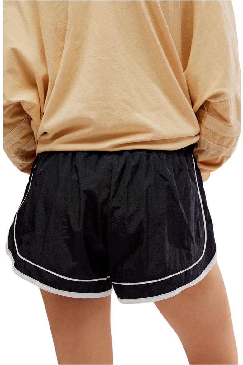 FP Movement Varsity Blues Water Resistant Athletic Shorts, Alternate, color, BLACK COMBO