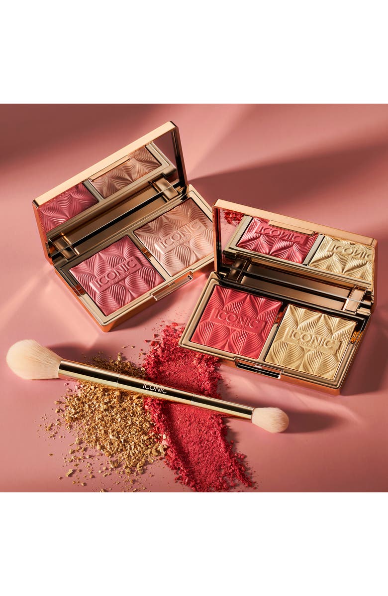 ICONIC LONDON Highlight & Blush Brush, Alternate, color, 