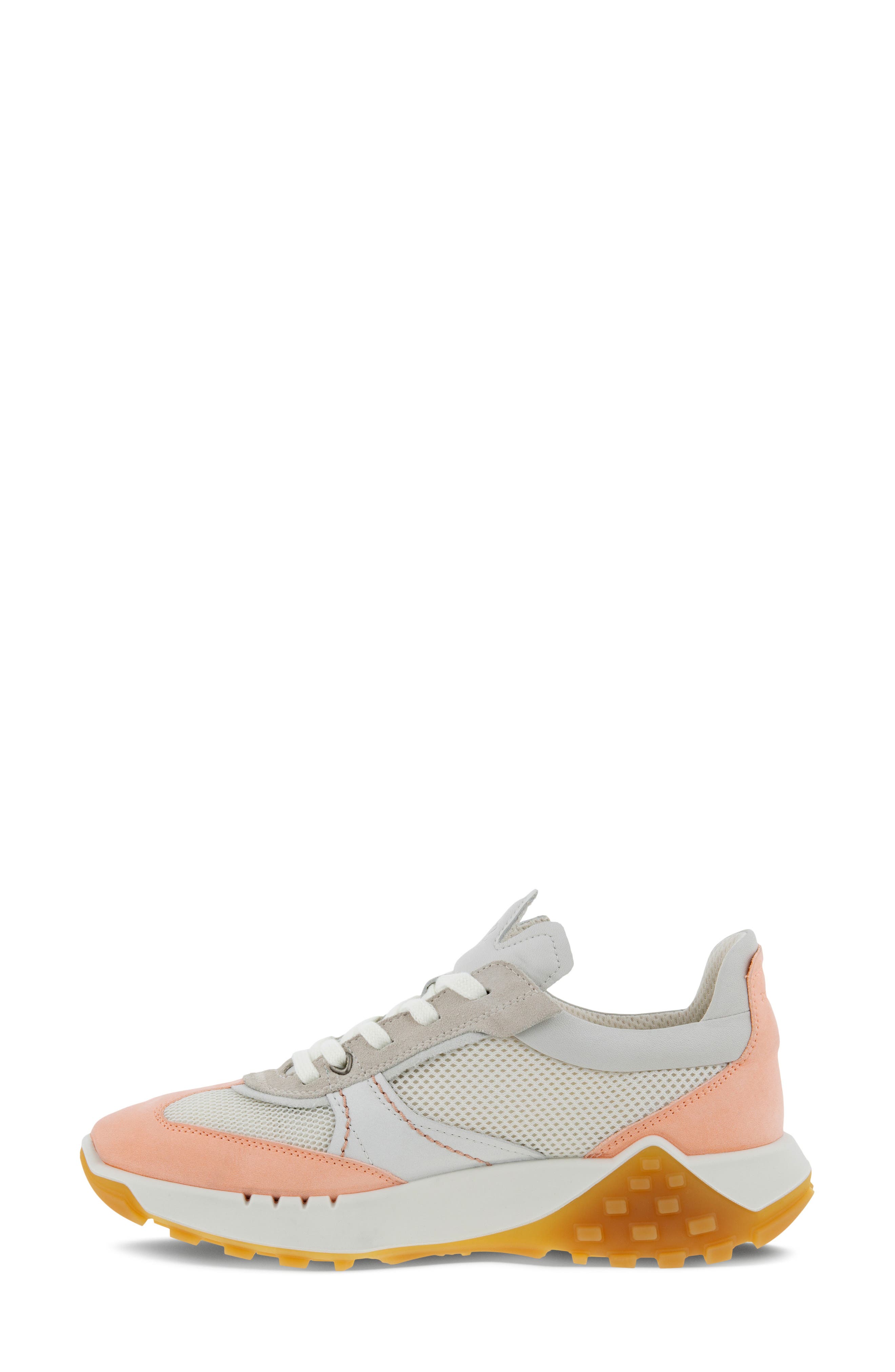 Retro Sneaker, Alternate, color, GREY/ CORAL PINK