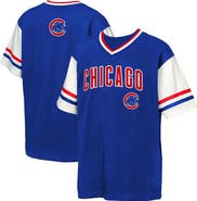 Outerstuff Youth Outerstuff  Royal Chicago Cubs Big League Base Runner Ringer T-Shirt