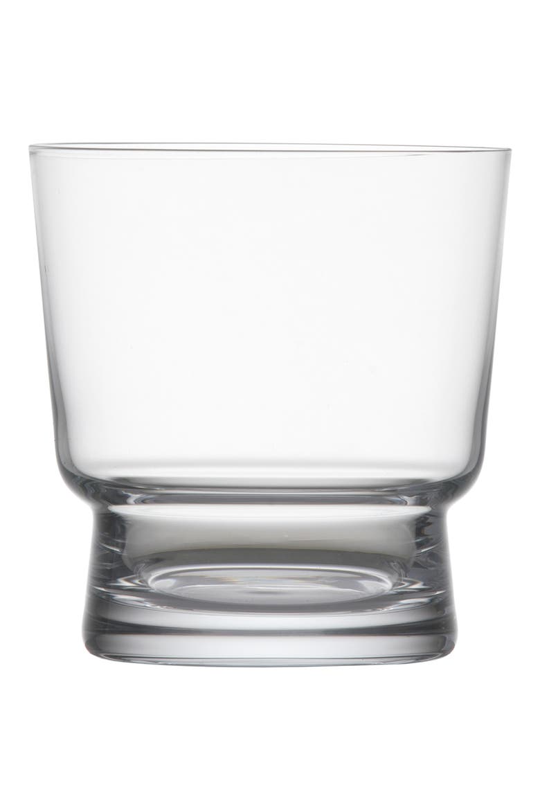 Tower Set of 6 Stackable Tumblers, Main, color, CLEAR