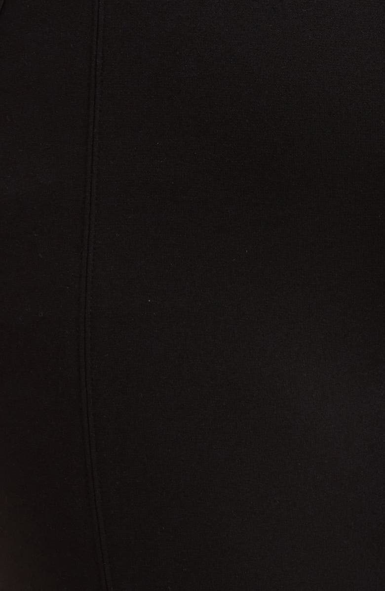 Liverpool Zip Pocket Slit Hem Pants, Alternate, color, Black