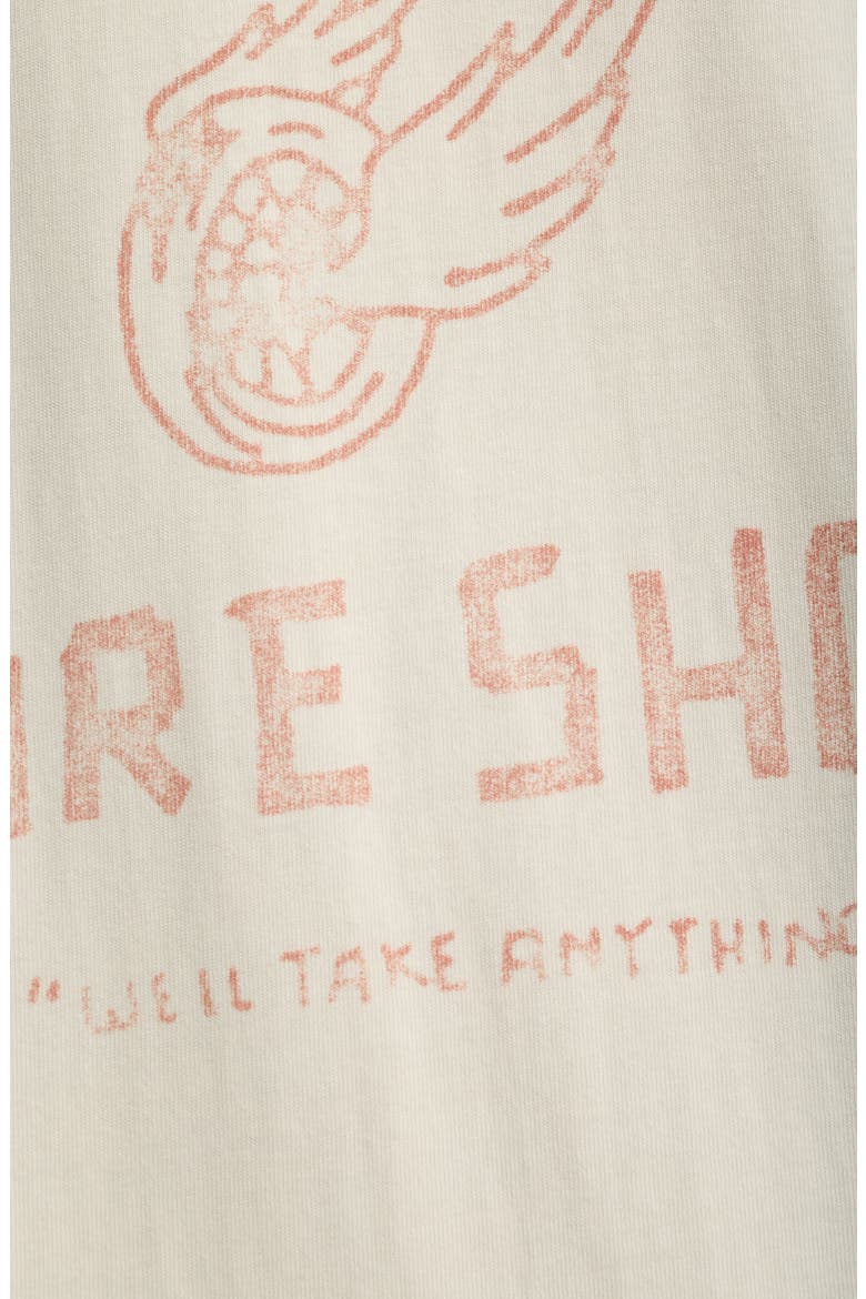 Tire Shop Graphic Cotton T-Shirt, Alternate, color, CREAM