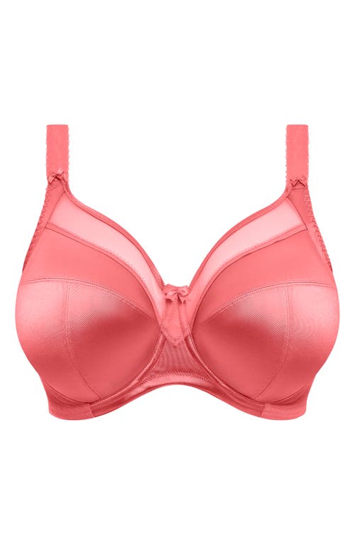 Goddess Keira Full Figure Underwire Bra In Desert Rose