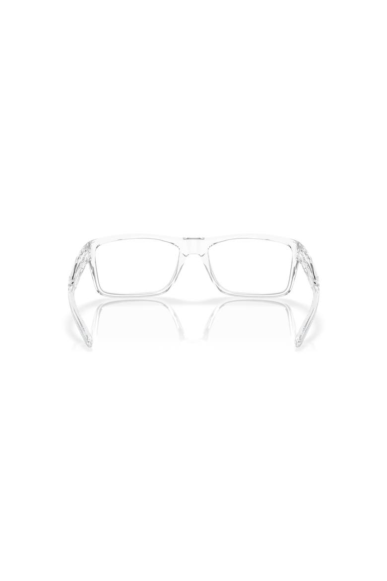 57mm Rectangle optical glasses, Alternate, color, Transparent