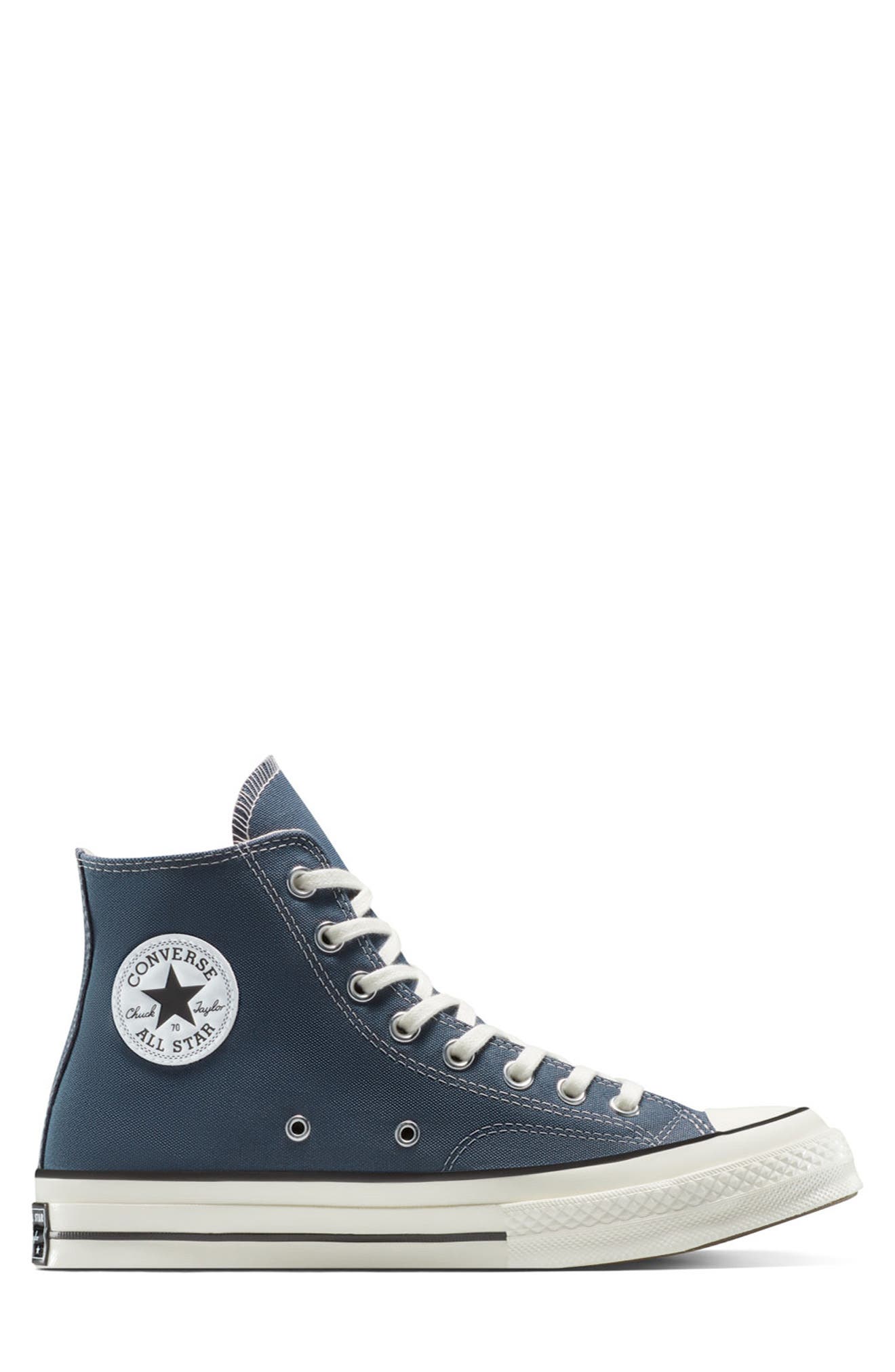 Converse Chuck Taylor<sup>®</sup> All Star<sup>®</sup> 70 High Top Sneaker, Alternate, color, Cold Stare/ Egret/ Black