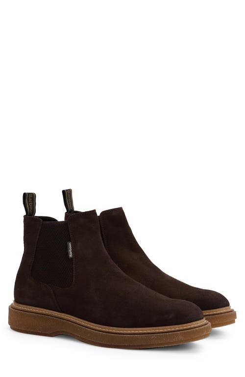 Barbour Tinstone Lugged Chelsea Boot In Black