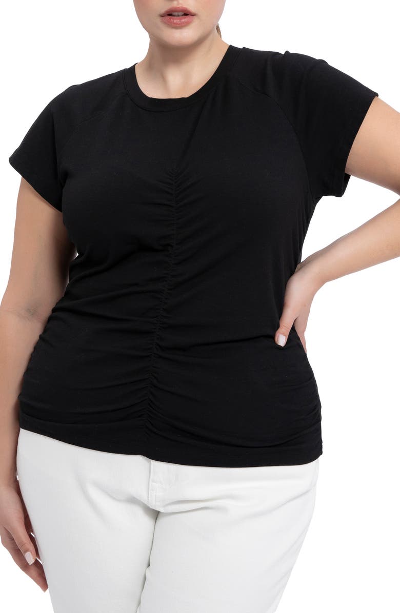 Sanctuary Hold Me Tight Cotton Blend Top, Main, color,