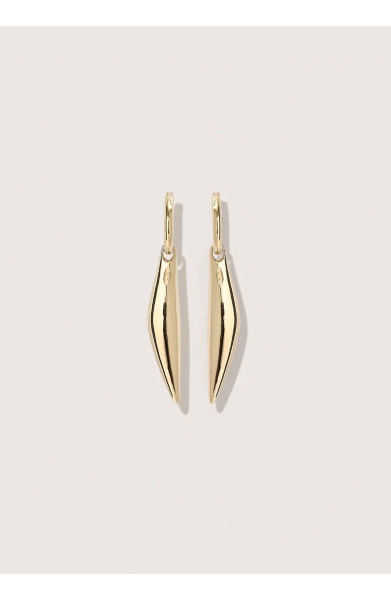 Otiumberg 14kt Gold Cinder Drop Earrings, Main, color, Yellow Toned Gold