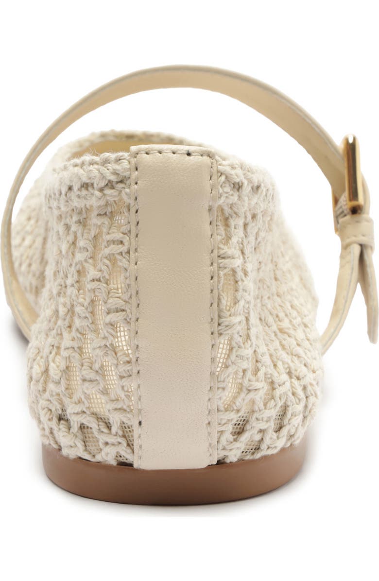 Arezzo Abby Ballet Flat, Alternate, color, Panacota