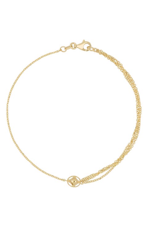 14K Gold Multichain Bracelet (Online Trunk Show)