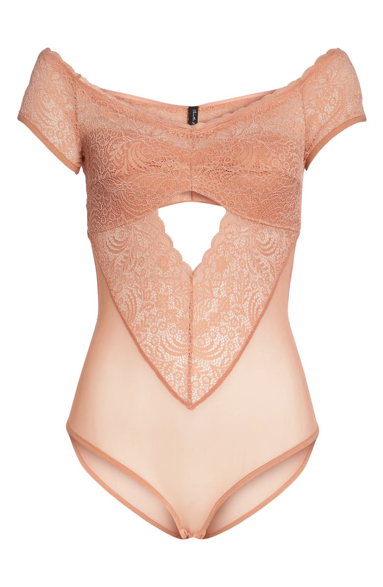 Thistle & Spire Thistle and Spire Marcy Soft Cup Bodysuit, Alternate, color,