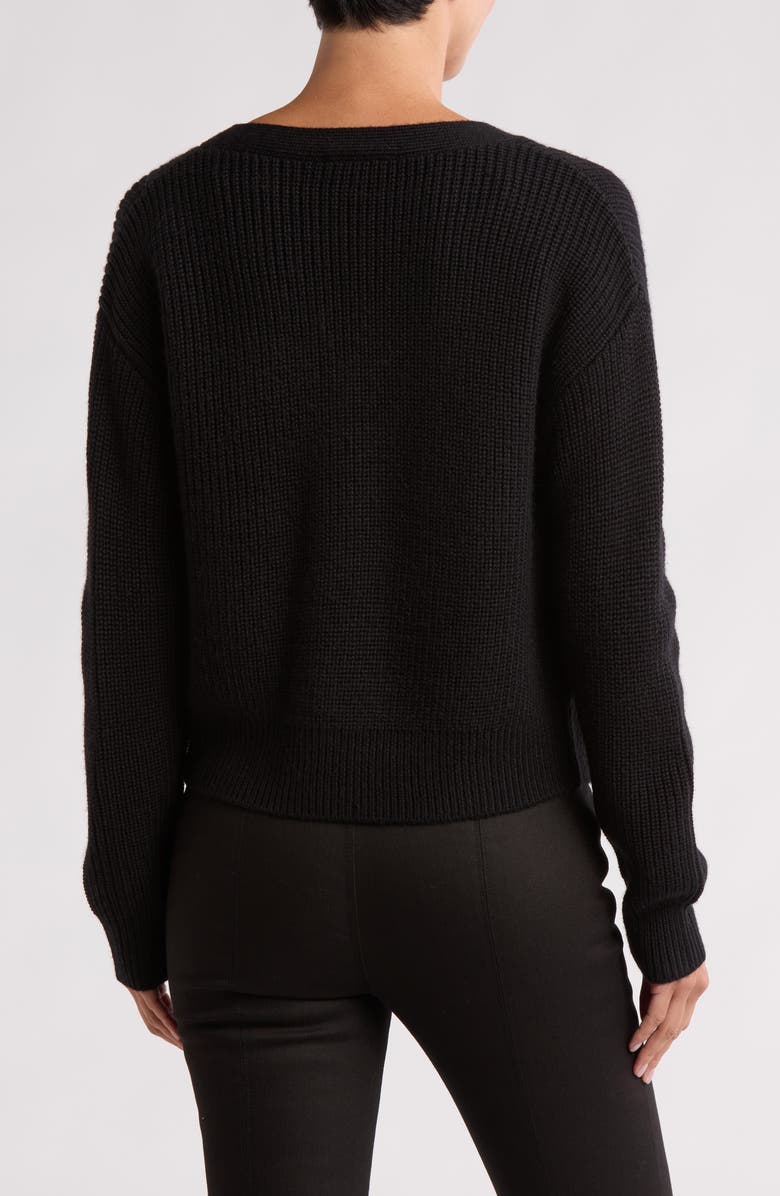 Cinq à Sept Palmer Rhinestone Button Cardigan, Alternate, color,