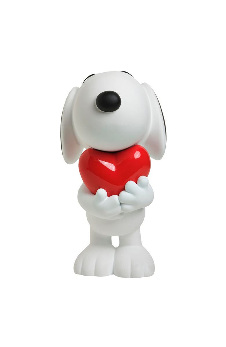 Leblon Delienne Snoopy Heart Figurine, Alternate, color, White / Red Orginal