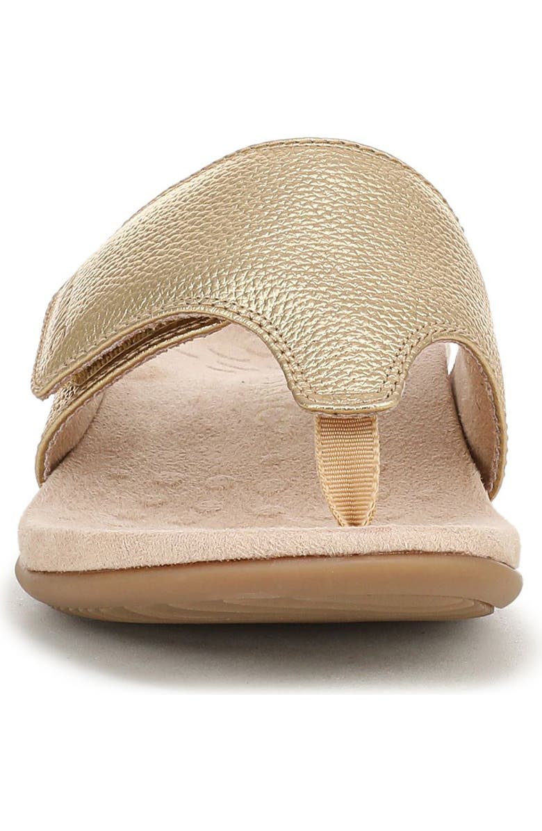 Vionic Renee Sandal, Alternate, color, Gold Metallic Leather