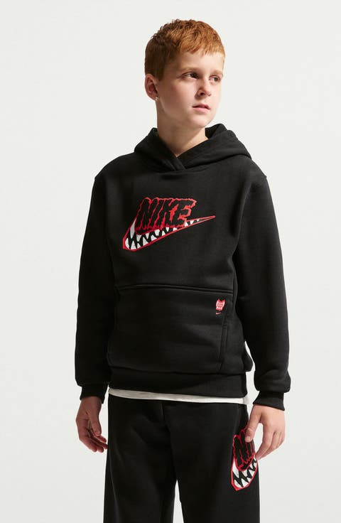 Kids' Club Sportswear Graphic Fleece Hoodie