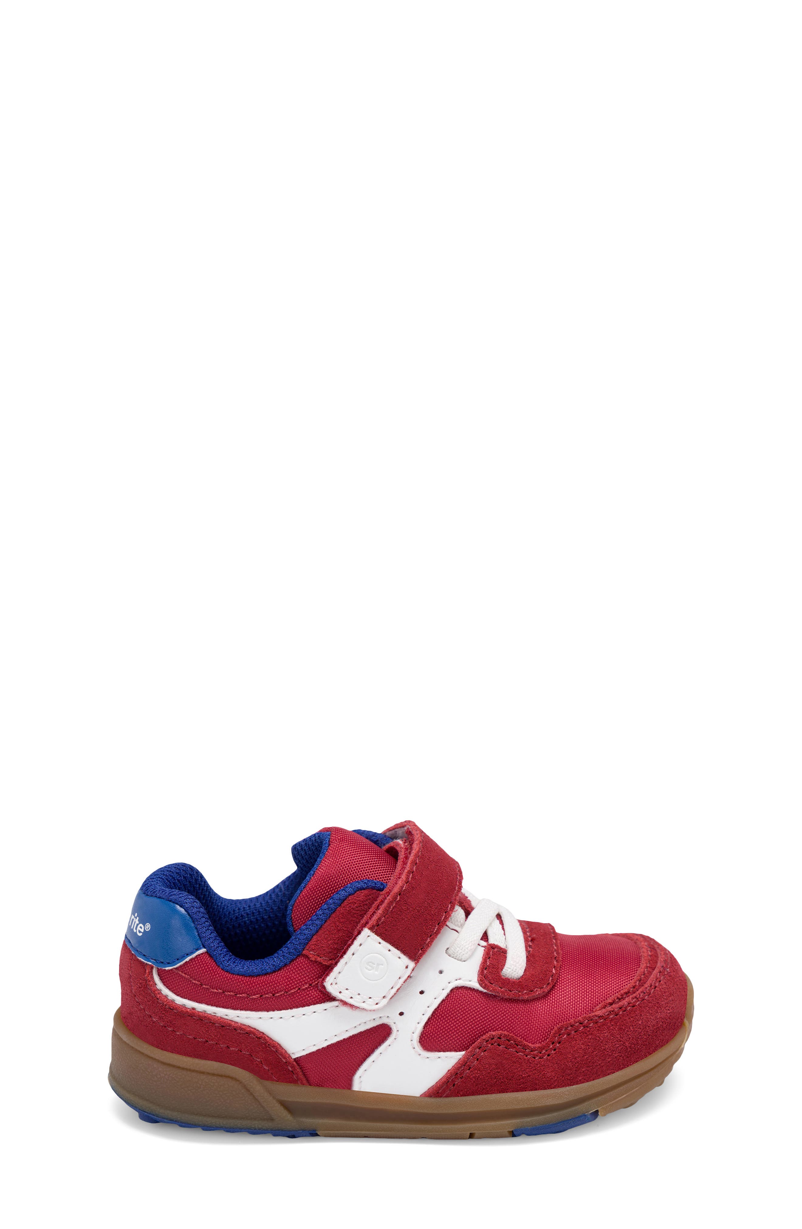 Kids' London Runner Sneaker, Alternate, color, RED